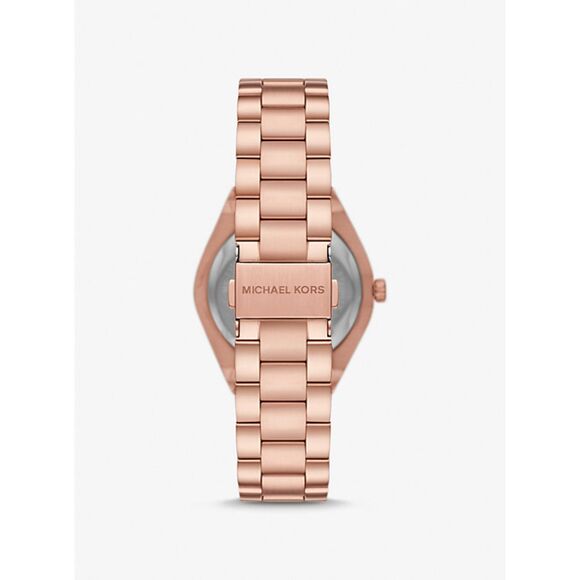 Michael Kors Lennox Rose Gold-Tone Watch MK7392 including box, Like New - Picture 2 of 8